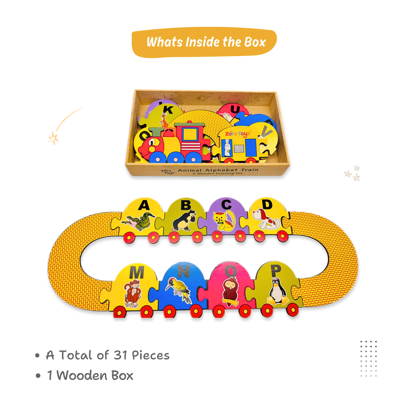 alphabet train puzzle
