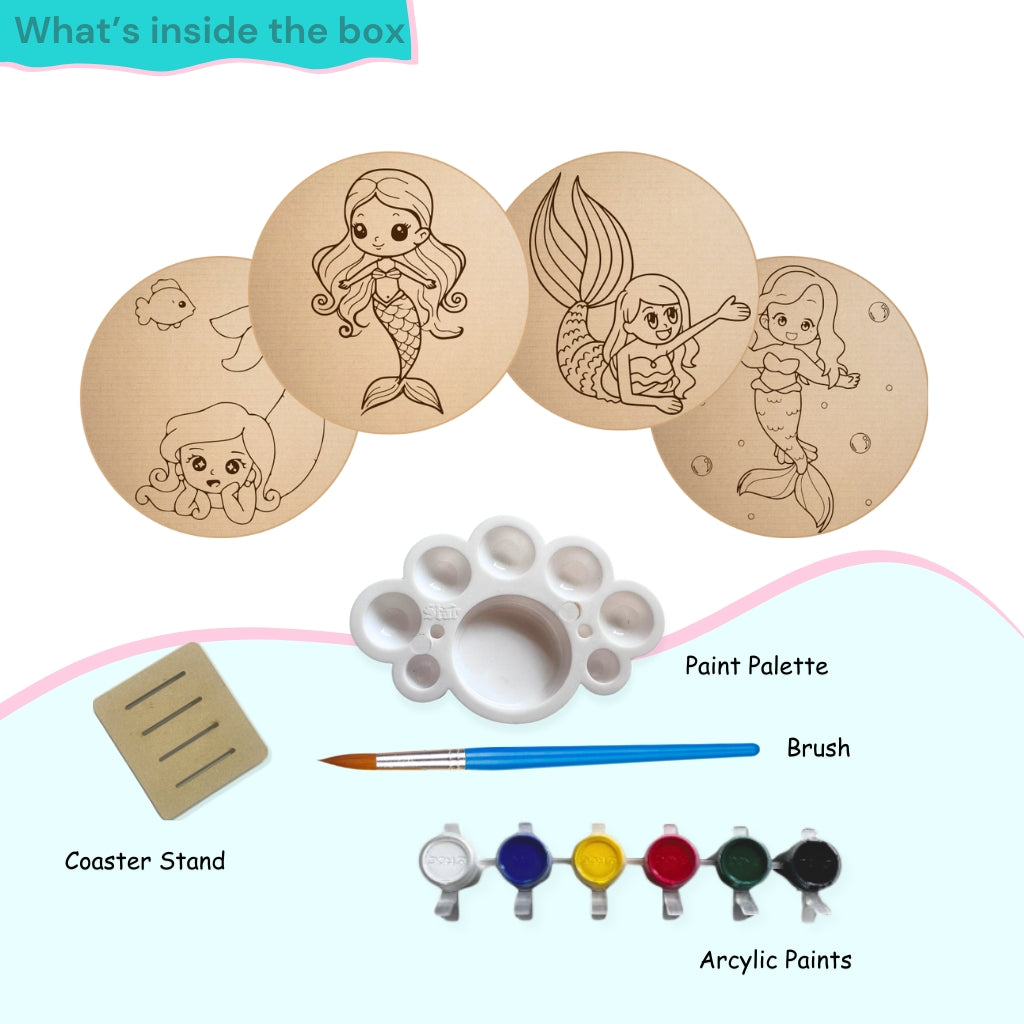 DIY coaster painting kit