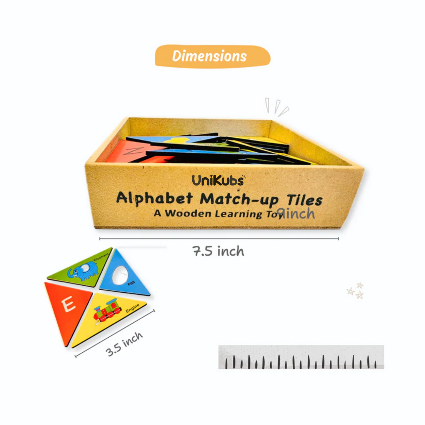 🔠 ABC Letter Tiles – Match & Learn Puzzle!