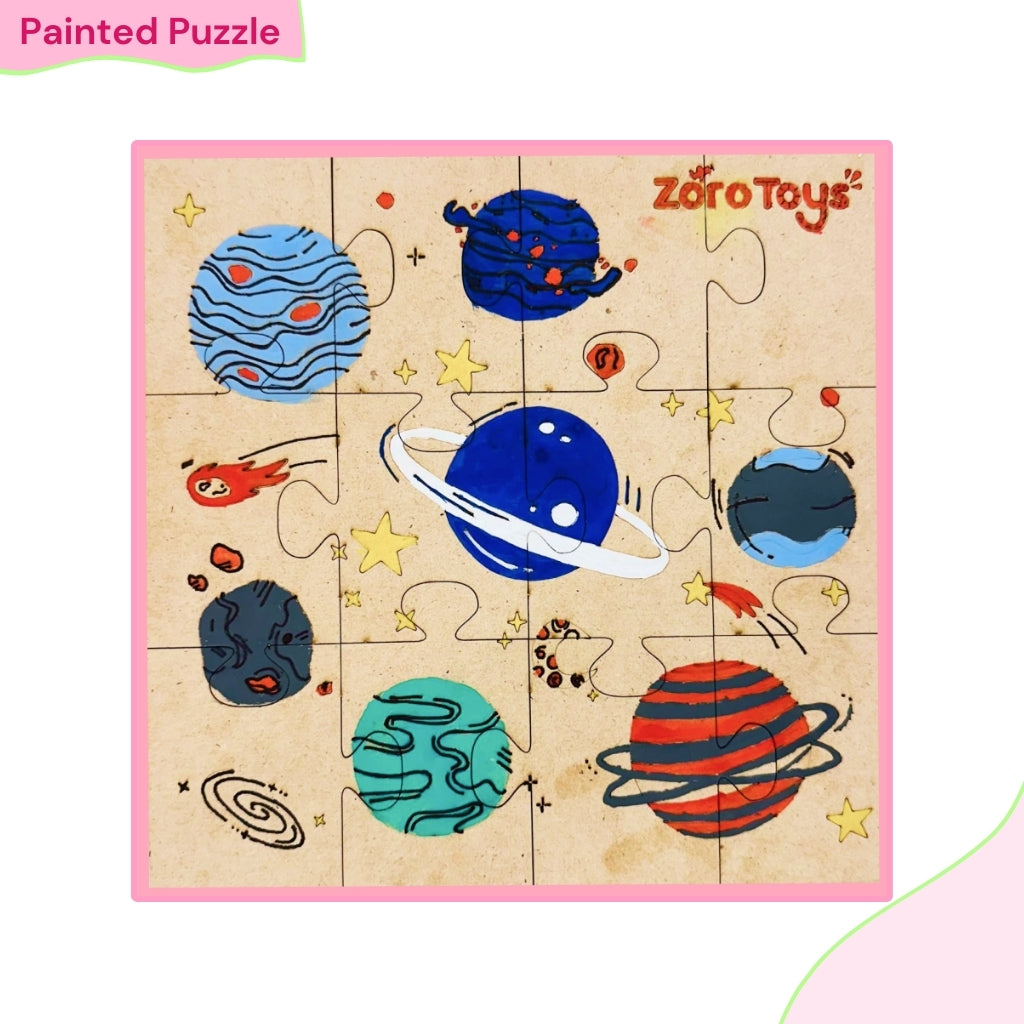 Space Coaster Painting Kit for Kids