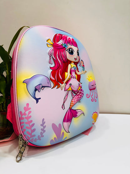 3D Character Backpack for Kids – Lightweight, Spacious & Fun Design for Boys & Girls