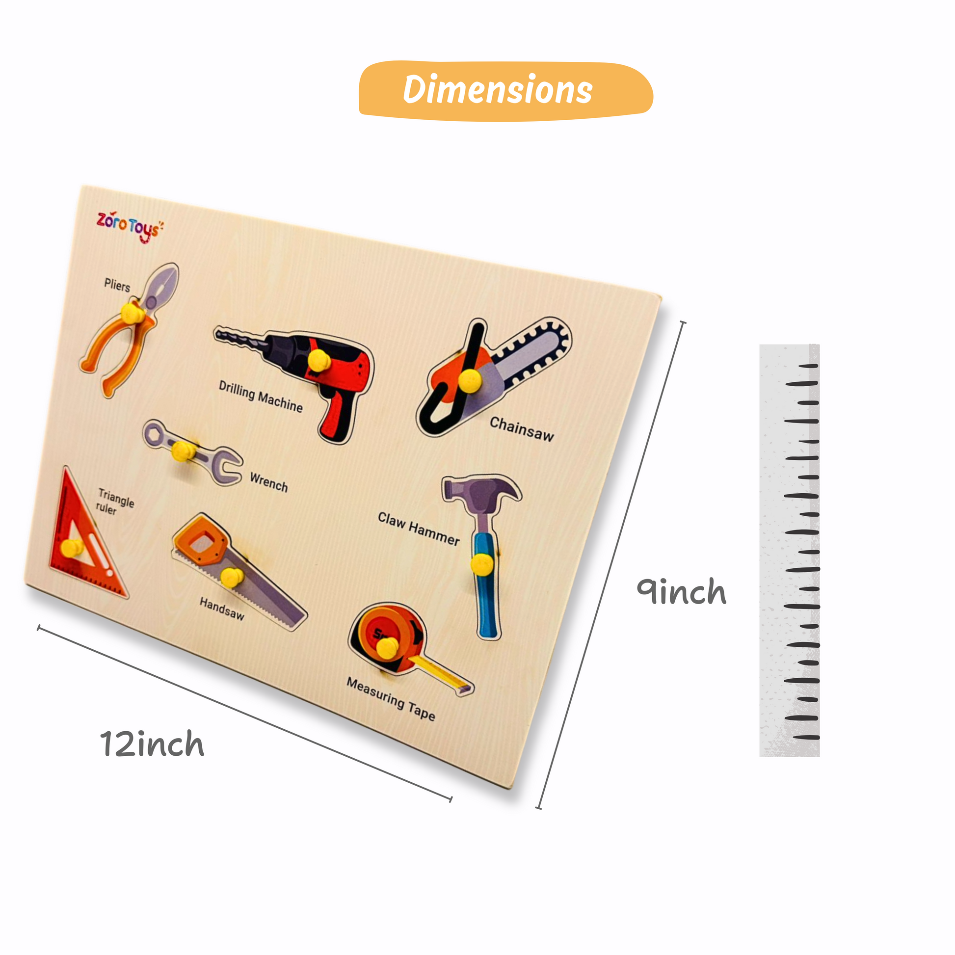 Tools puzzle kit