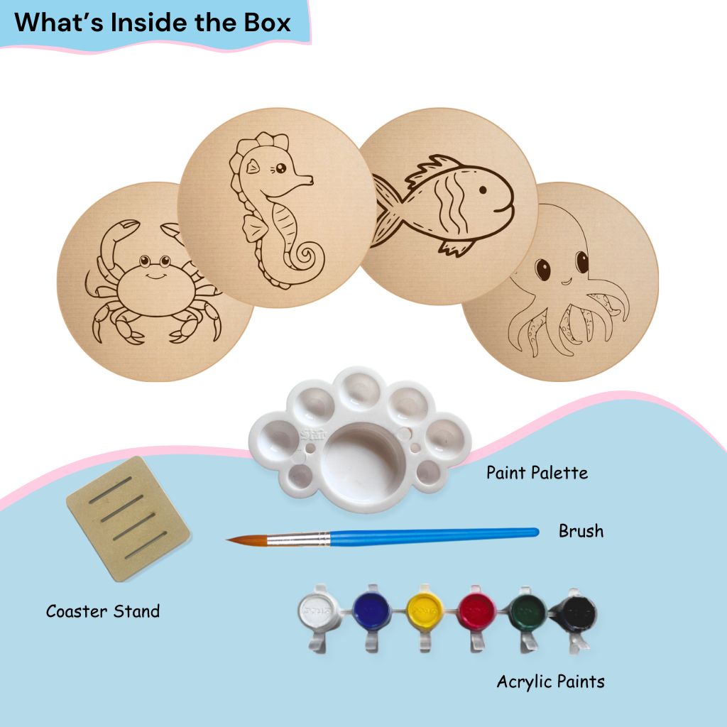 coaster painting kit