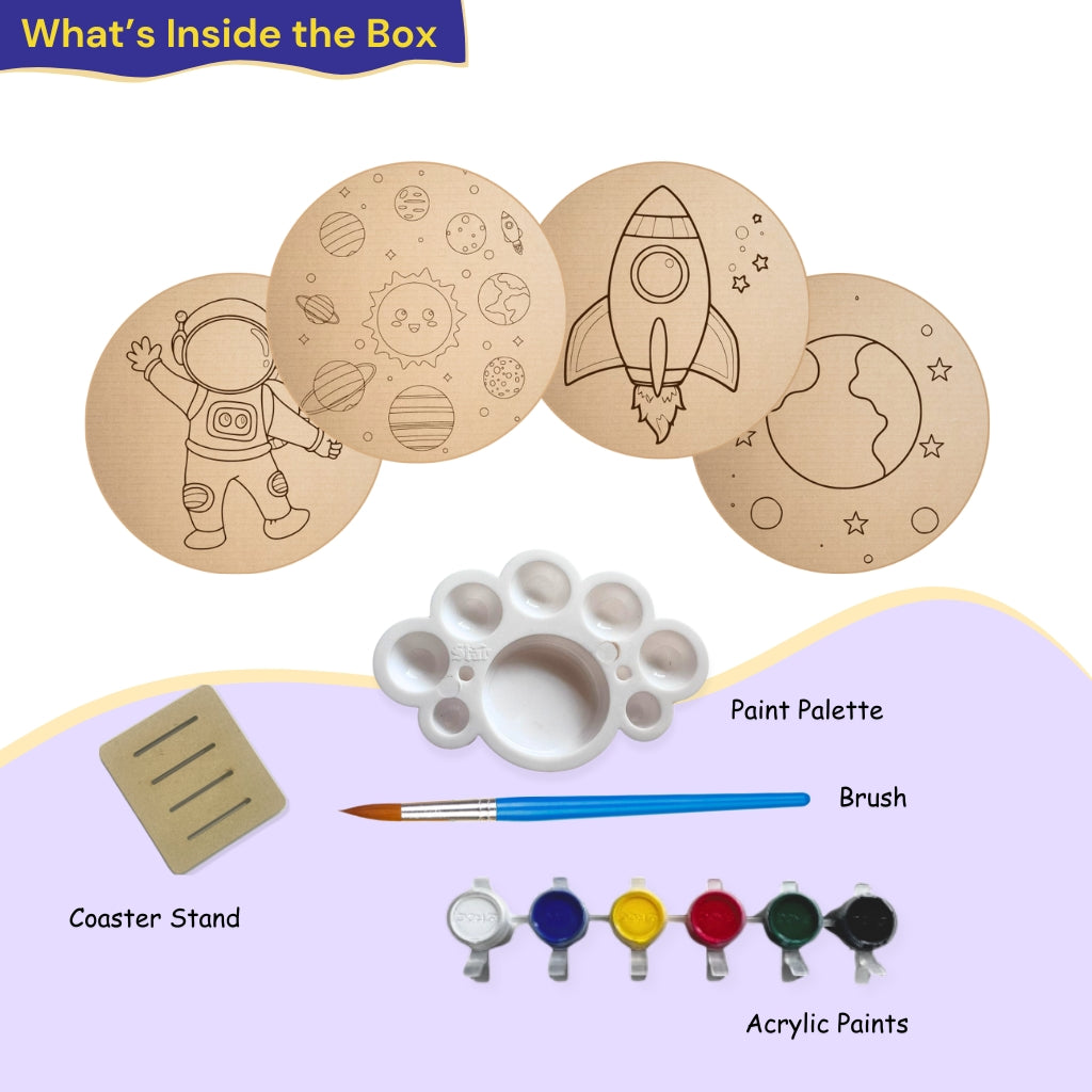 explorer diy coaster painting kit