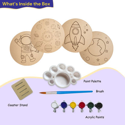 explorer diy coaster painting kit