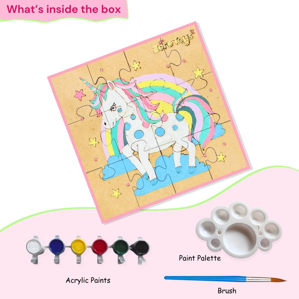 puzzle paint kit