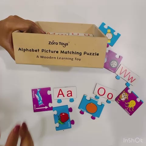 Letter matching with pictures video