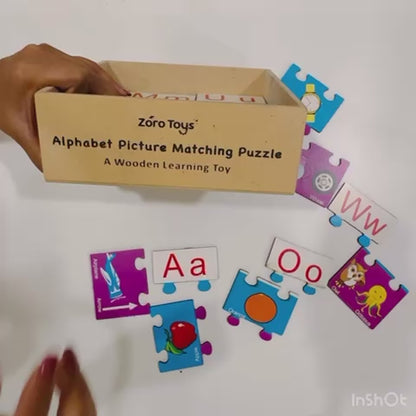 Letter matching with pictures video
