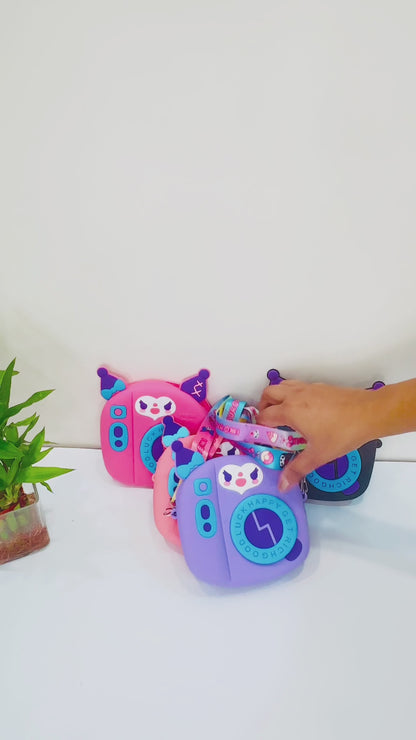 Silicone Sling Bag for Kids – Soft, Waterproof & Lightweight Crossbody Bag in Multiple Colors